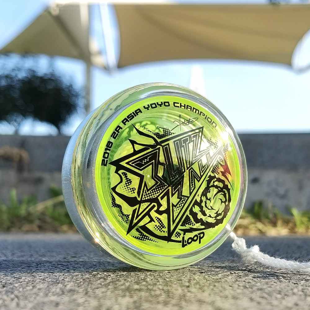 Transparent White - Yellow Cap Black Text
